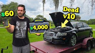 $60 vs $4,000 Chinese Diagnostic Tool to Fix a Dead v10 Audi S6