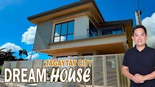 NEW DREAM HOUSE IN TAGAYTAY  OVERLOOKING MANILA BAY | HOUSE TOUR D24