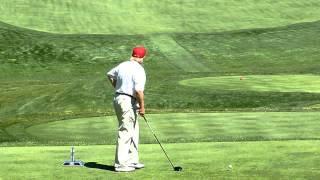 Donald Trump's Hole 1 tee shot at the 2012 AT&T National Pro-Am