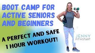 Fun BOOT CAMP for Seniors & Beginners!