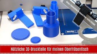 Nützliche 3D-Druckteile für meinen Oberfräsentisch und der TS250 / TS250RS