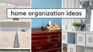 Simple Home Organization Ideas | My Organized House Tour