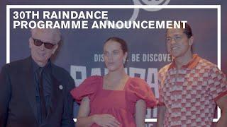 30th Raindance Film Festival Programme Announcement Highlights