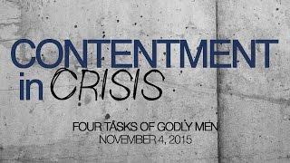 Four Tasks of Godly Men | 11-4-2015