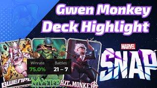 Gwenpool Hit-Monkey Deck is CRUSHING for me | Marvel SNAP Deck Highlight