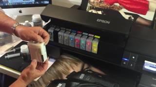 Epson SureColor P800 ProHD Ink Refill System from Marrutt - Installation Part 2