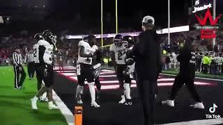 Deion Sanders Confronted Ref About Tech Fans Throwing Debris!