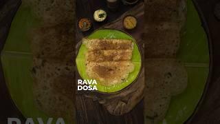 Restaurant-Style Crispy Rava Dosa at Home! - The Perfect Instant Breakfast #shorts #ravadosa