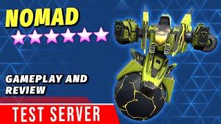 How does Nomad stack up? | Test Server Mech Review | Mech Arena