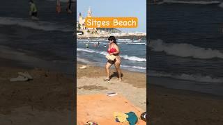 Sitges Beach Barcelona Spain 