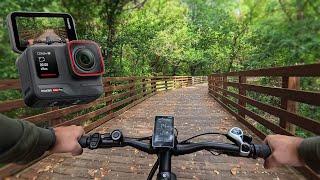 Scenic Alum Creek Trail Ride with Haoqi Eagle | Insta360 Ace Pro Test | Ebike Tour | 4k 60fps