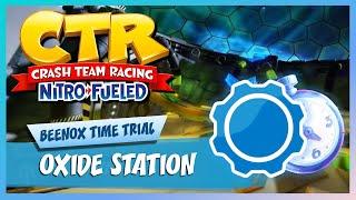 Oxide Station - Developer Time Trial  (2:44:16 vs 2:48:40) | Crash Team Racing Nitro-Fueled