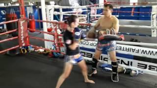 The Dracula Guard in Padwork - Daeng Lanna Muay Thai w/ Commentary