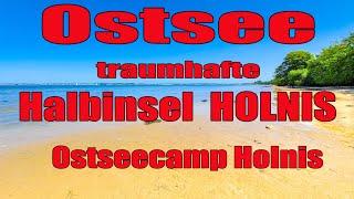 Südsee-Feeling Halbinsel Holnis an der Ostsee, Ostseecamp Holnis, Wohnmobil, Camping,Reisebericht