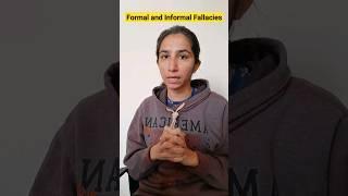 Formal and Informal Fallacies | Logical Reasoning | UGC NET Paper-1 #ugcnetpaper1 #ugcnet2023 #ugc