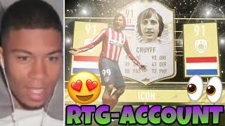 FIFA 21: SIDNEY ZIEHT JOHAN CRUYFF ICON AUF DEM RTG ACCOUNT! RTG durchgespielt? | SIDNEYEWEKA