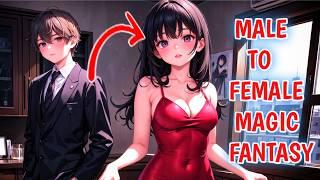 Male to Female Magic Fantasy | new tg anime | gender swap boy to girl | Full Tg Tf Transformations