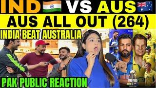 Yahooo INDIA BEAT AUSTRALIA SEMIFINAL | INDIA BEAT AUSTRALIA | PAKISTANI PUBLIC REACTION INDIA