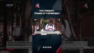Что требует Трамп от Гарварда? #24kz #новости #казахстан