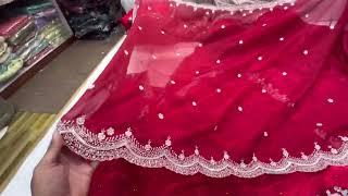 PURE BOLLYWOOD REPLICAS SAREE KARWACHAUTH SPECIAL SAREE AT SS CREATION 9953963990