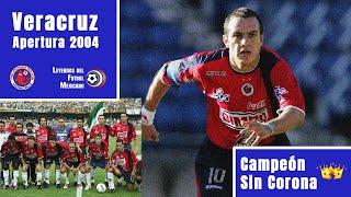 El poderosísimo VERACRUZ de CUAUHTÉMOC BLANCO (Apertura 2004) | Campeón Sin Corona