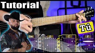 Tú - Carin León - Tutorial | Acordes | Como tocar en Guitarra