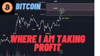 Bitcoin: Where I'm Taking Profit (Scaling) and Where I'm Selling (Bailing) #btc #bitcoin #crypto