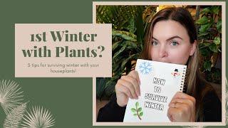 Surviving Winter with Plants! 5 tips for new plant parents