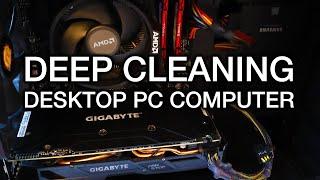 Deep Cleaning Desktop PC, Cable Management and Lower The CPU Temperature