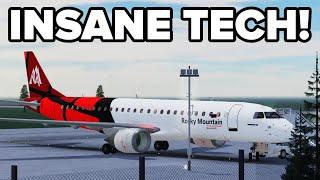 THIS AIRLINE HAS INSANE TECH! - Rocky Mountain Airways Flight - Roblox Airline Review