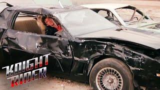 KITT Destroyed By The Juggernaut! | Knight Rider