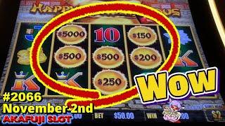 HUGE!!! Dragon Cash Slot Happy & Prosperous Slot Jackpot at Pala Casino