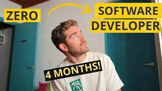 How I Learned to Code in 4 Months & Got a Job! (No CS Degree, No Bootcamp)