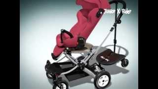 Sit or Stand Stroller Board: Englacha 2 In 1 Junior X Rider Feature Review