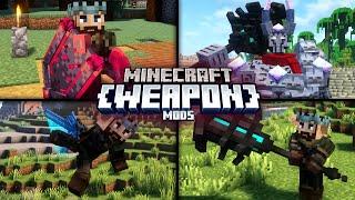 Top 10 Best Minecraft Weapon Mods Of All Time ! (2025)