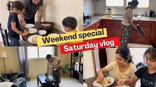 Saturday vlog/weekend with family/My Home 