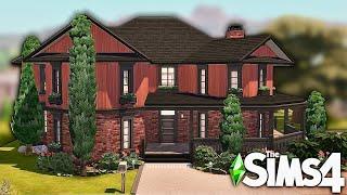 Mid-Century Modern Home | Sims 4 ASMR Speed Build