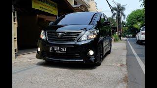 Toyota Alphard SC 2012 black walkround and interior details