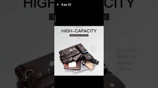What can you buy on the Joom website. Men's bag in waterproof eco-leather.