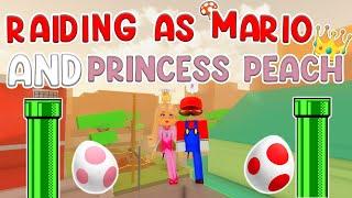 Raiding As Mario & Princess Peach With My Girlfriend In Da Hood 