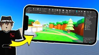 I made a Roblox Simulator Using ONLY my PHONE