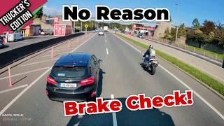 Truckers Edition Nó 93-Road Rage ,Bad Drivers, Brake Checks, Dashcam caught | Instant karma