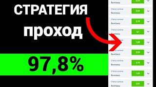  ЭТО ШОК! 97,8% ПРОХОД ПО ТАБЛИЦЕ. Стратегия ставок на футбол.