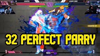 32 PERFECT PARRY IN GRAND FINALS - Kakeru (JP) vs AngryBird (Ken) Gamers8 SF6 Invitational