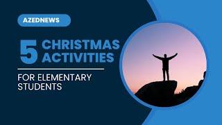 Free Christmas Activities For Elementary Students