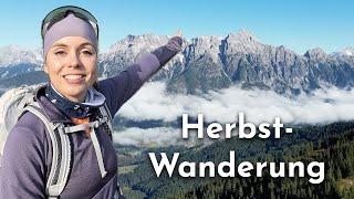 Schöne Herbstwanderung (für alle machbar) in Saalfelden Leogang