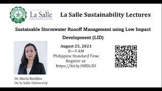 Sustainable Stormwater Runoff Management using Low Impact Development (LID)