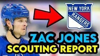 New York Rangers Top Defence PROSPECT Zac Jones Scouting Report & Player Breakdown!