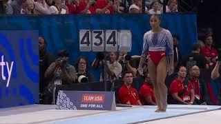 The power from Jordan Chiles on vault | U.S. Olympic Gymnastics Trials