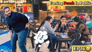 Farting Prank in Public || Op Reaction || Ayan Prank Tv || Prank in India